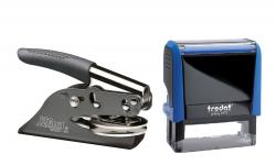 Washington Self-Inking Notary Stamp and Hand-Held Embossing Seal Package